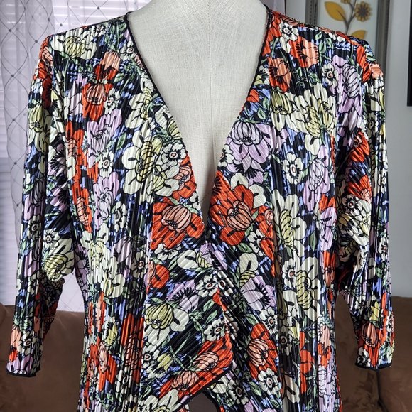 LuLaRoe Floral Kimono Duster - Picture 4 of 7